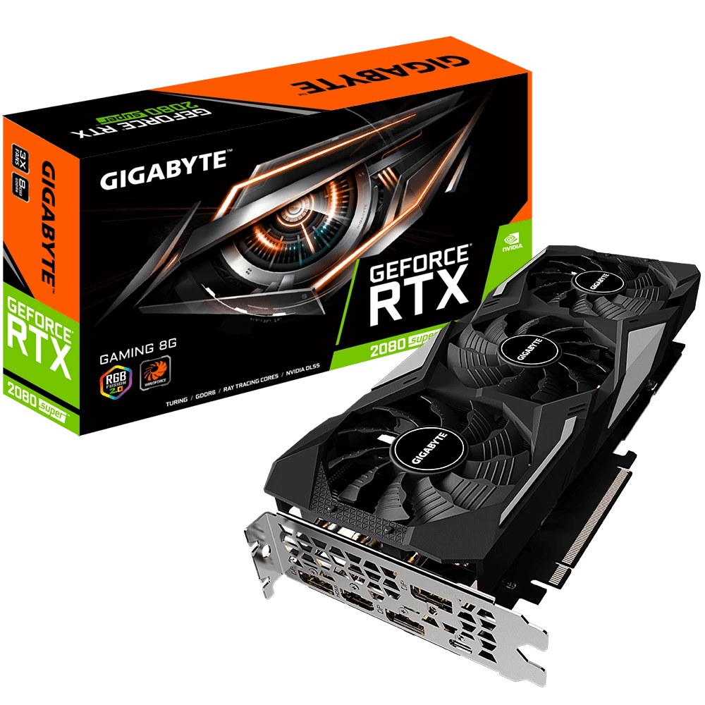 Gigabyte GeForce® RTX 2080 SUPER GAMING 8G  (Rev. 2.0)
